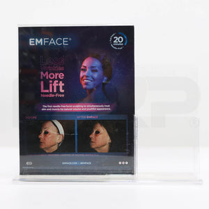 BTL EMFace "Less Wrinkles" Marketing Display Brochure Holder