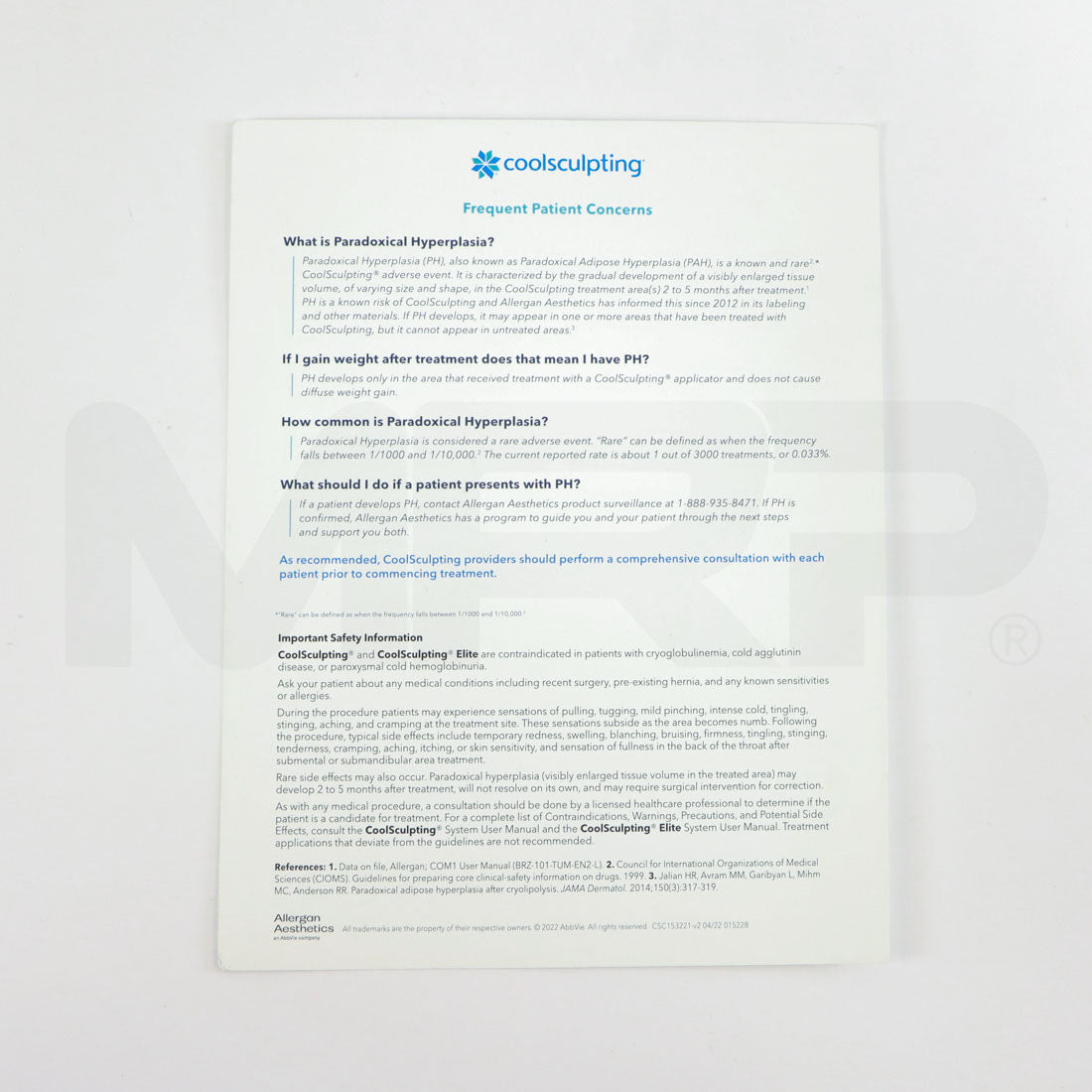 Zeltiq CoolSculpting Identifying Paradoxical Hyperplasia Guide Back