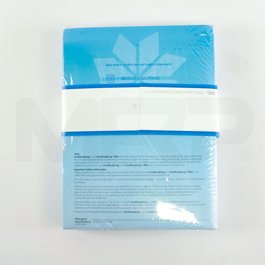 Zeltiq CoolSculpting "Say Goodbye To Stubborn Fat" Patient Material Folders Back