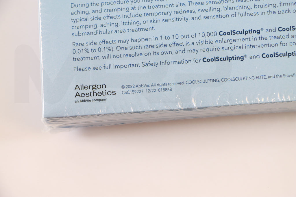 Zeltiq CoolSculpting "Say Goodbye To Stubborn Fat" Patient Material Folders Reference