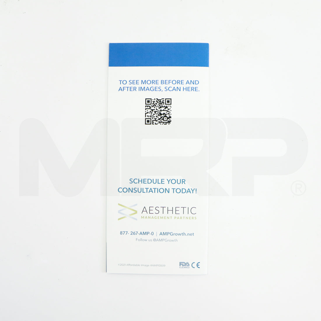 AGNES Precision RF "Amplify Your Beauty" Marketing Patient Brochure Back