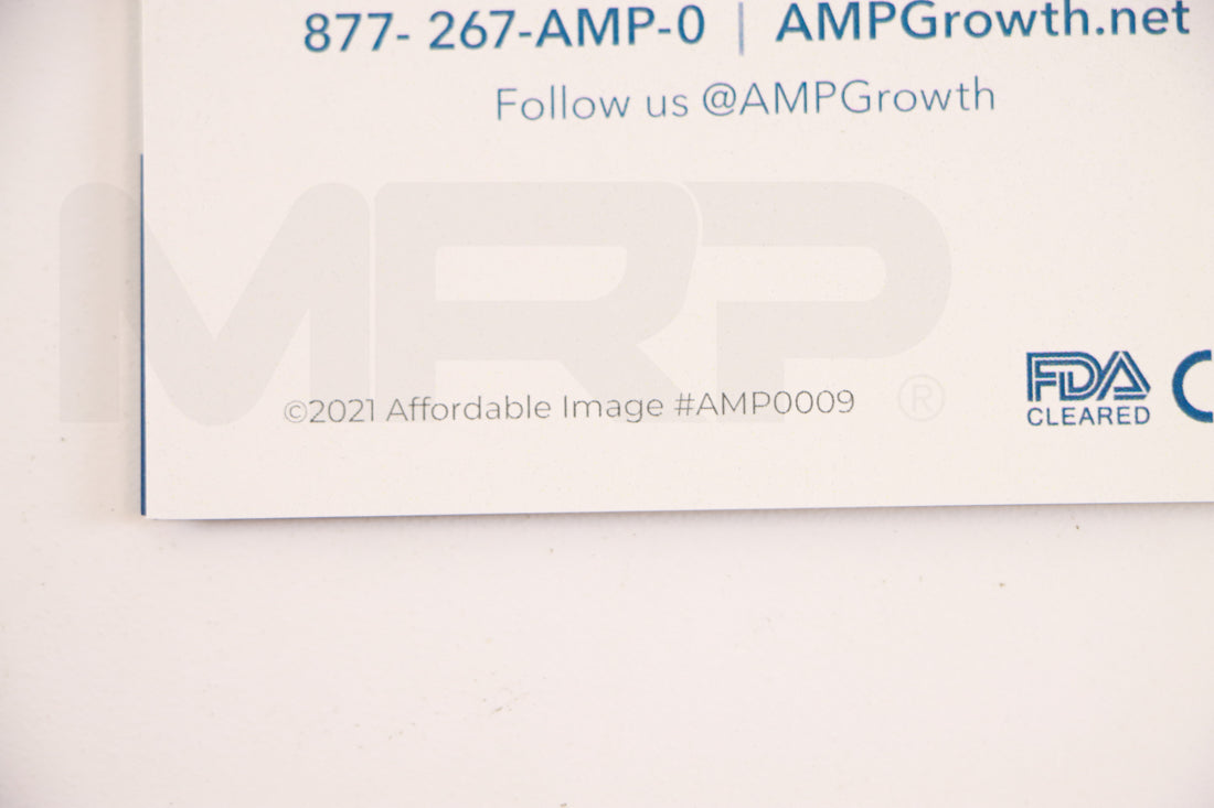 AGNES Precision RF "Amplify Your Beauty" Marketing Patient Brochure Label