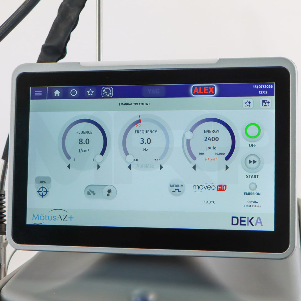 2022 DEKA Motus AZ+ Laser System Screen