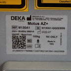 2022 DEKA Motus AZ+ Laser System Label