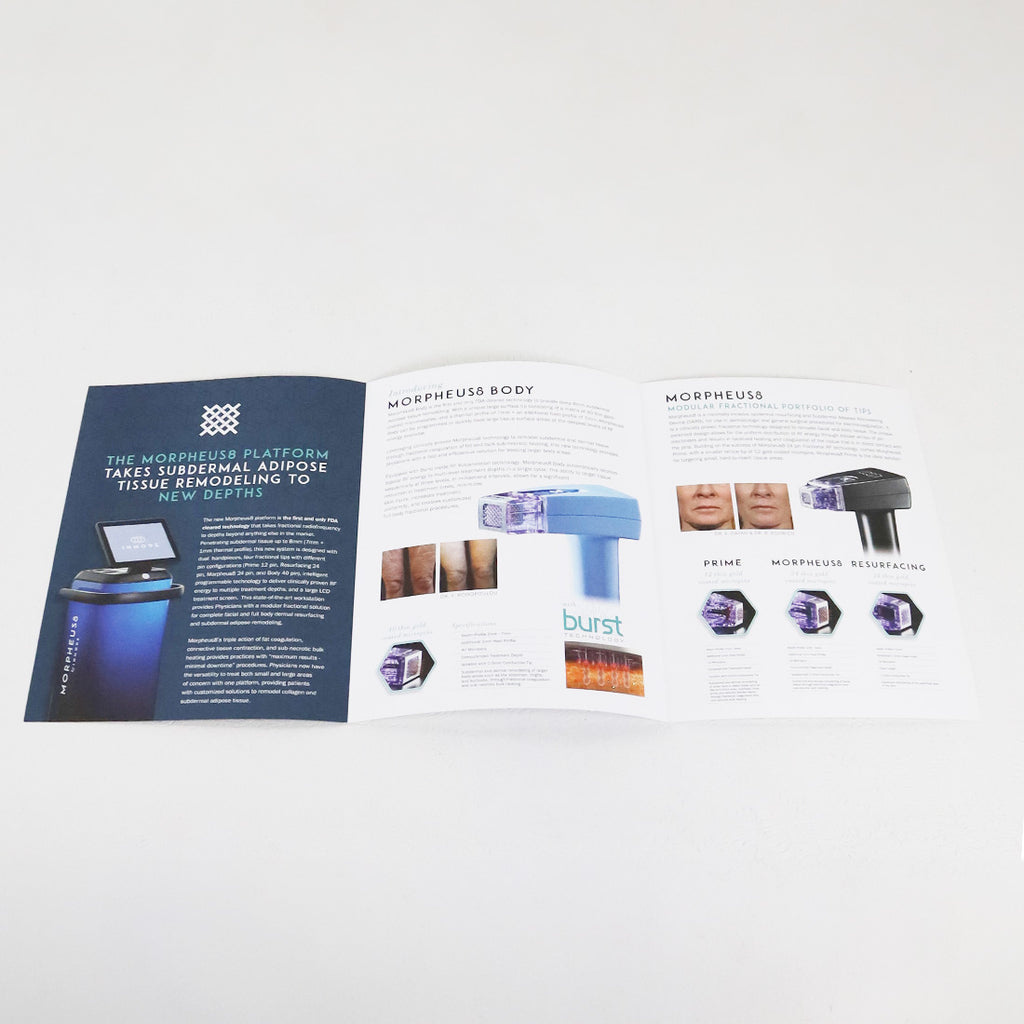 InMode Morpheus 8 RF Microneedling Marketing Information Trifold
