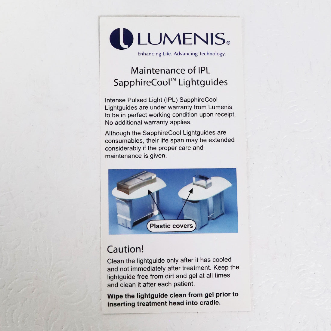 Lumenis Lightguides ExpertFilters Maintenance Operator Guides