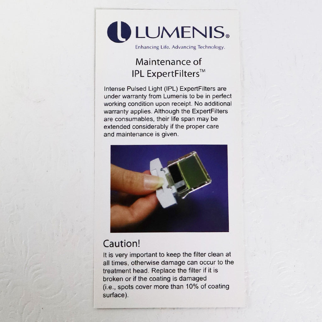 Lumenis Lightguides ExpertFilters Maintenance Operator Guides