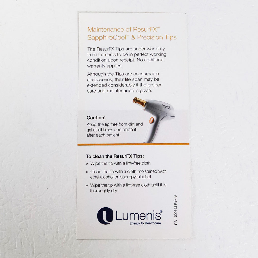 Lumenis Lightguides ExpertFilters Maintenance Operator Guides