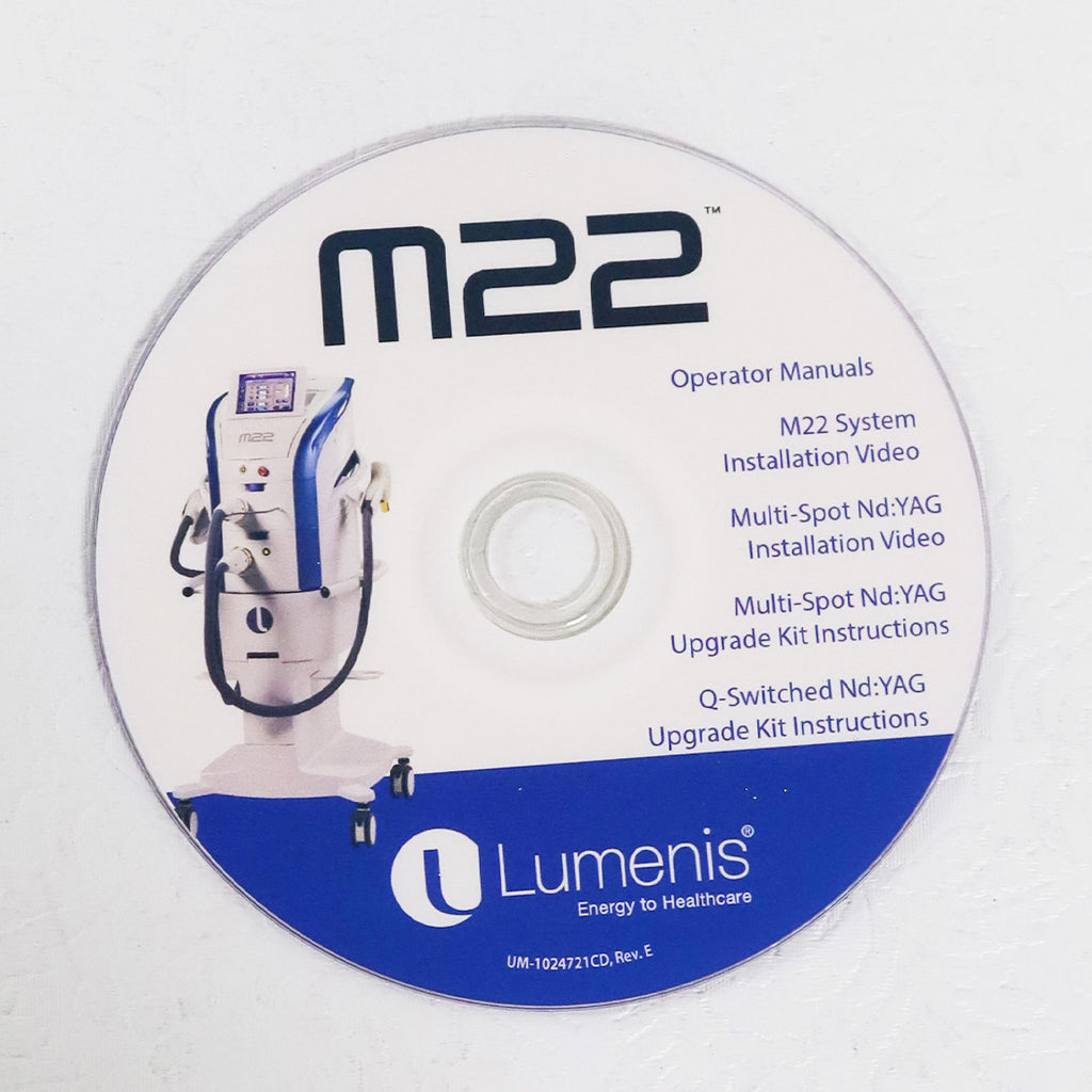 Lumenis M22 IPL Laser Operator User Manuals Digital CD REV E UM-1024721CD