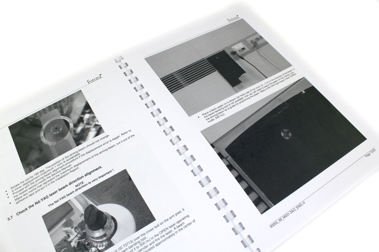Fotona QX MAX Laser Installation Manual Models: M031-3A/2 83055 ENG/4