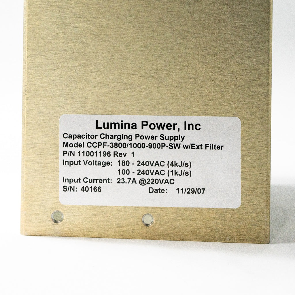 Apogee Elite or Cynosure Affirm POWER SUPPLY UNIT 11001196 * PARTS AS-IS