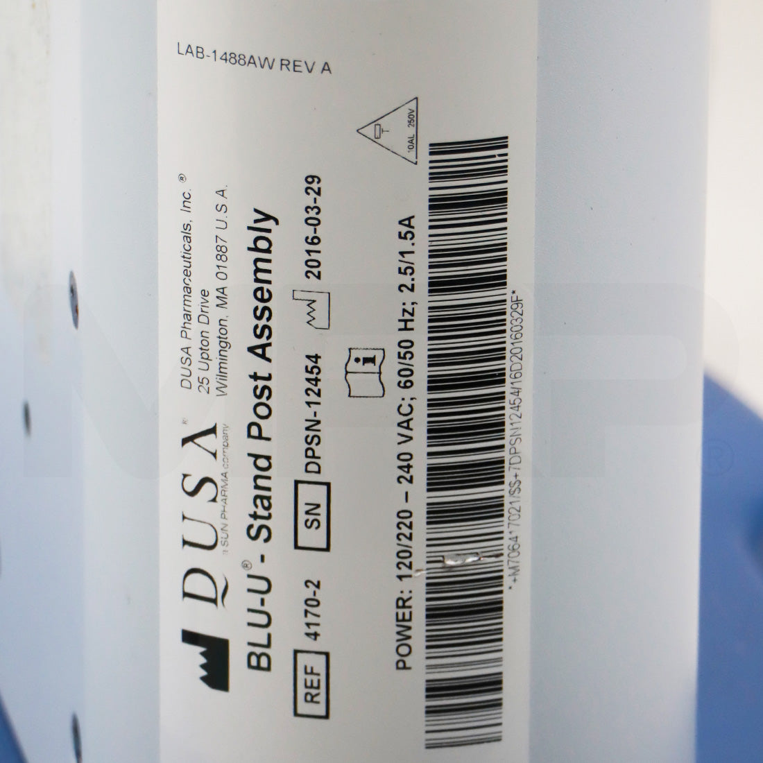 2016 Dusa Blu-U Photodynamic Light Skin Treatment Therapy Phototherapy