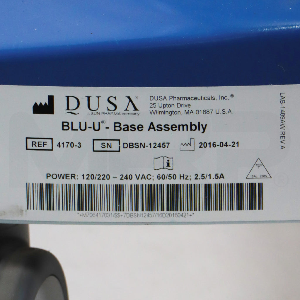 2016 Dusa Blu-U Photodynamic Light Skin Treatment Therapy Phototherapy