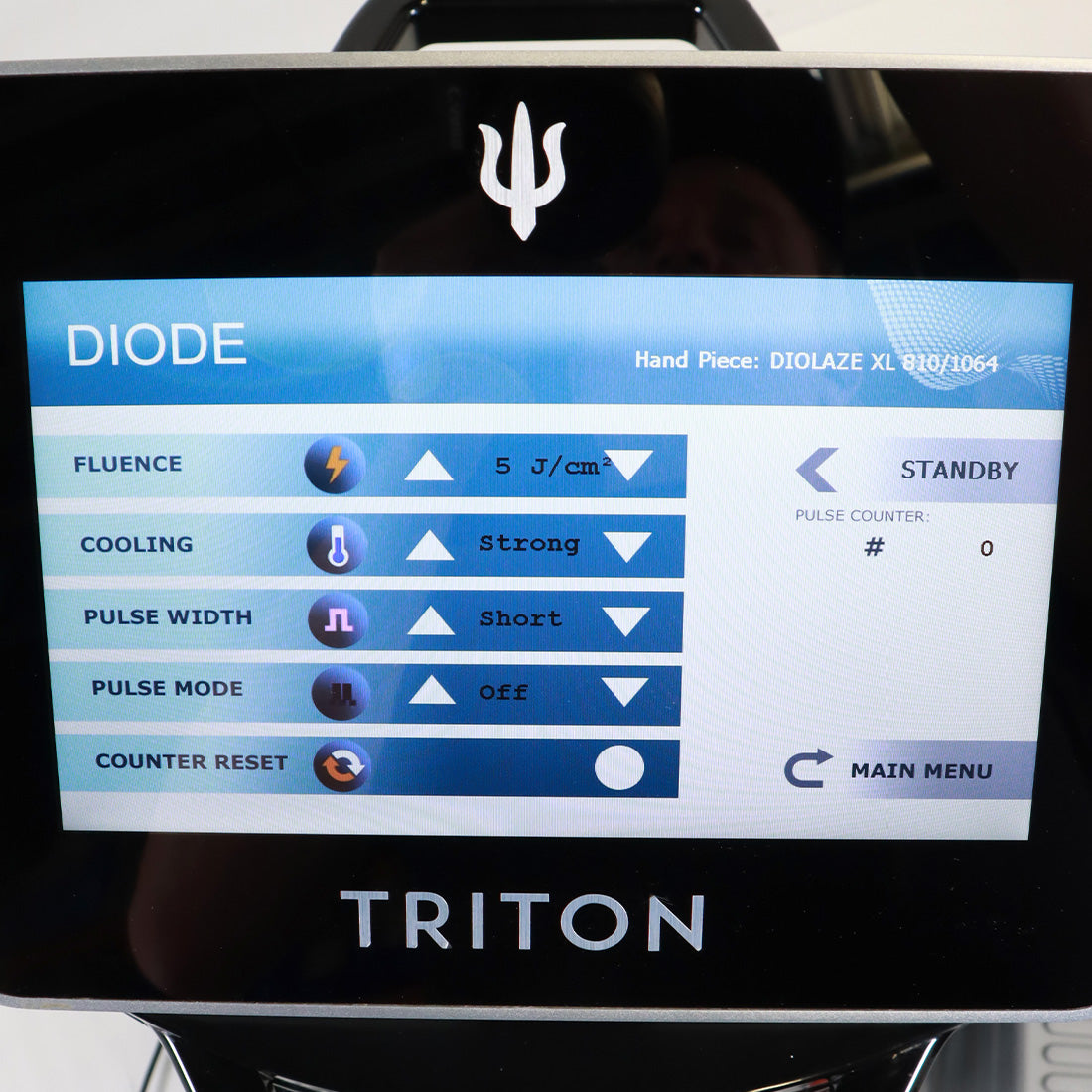 2019 InMode Triton Laser Hair Removal HR 810 1064 nm Diode XL AG606992A