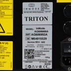 2019 InMode Triton Laser Hair Removal HR 810 1064 nm Diode XL AG606992A