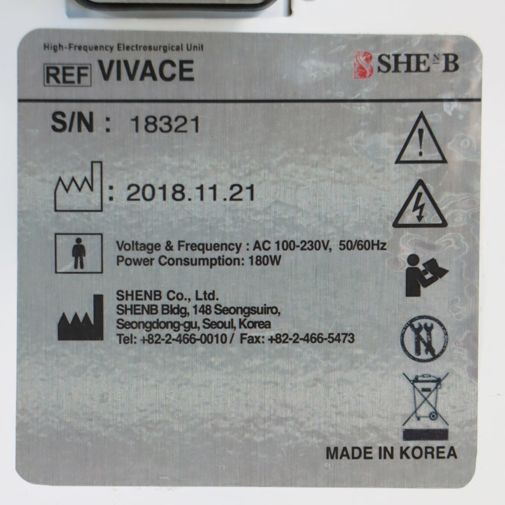 2018 Vivace Fractional RF Microneedling Wrinkle Skin Tightening System HFEU