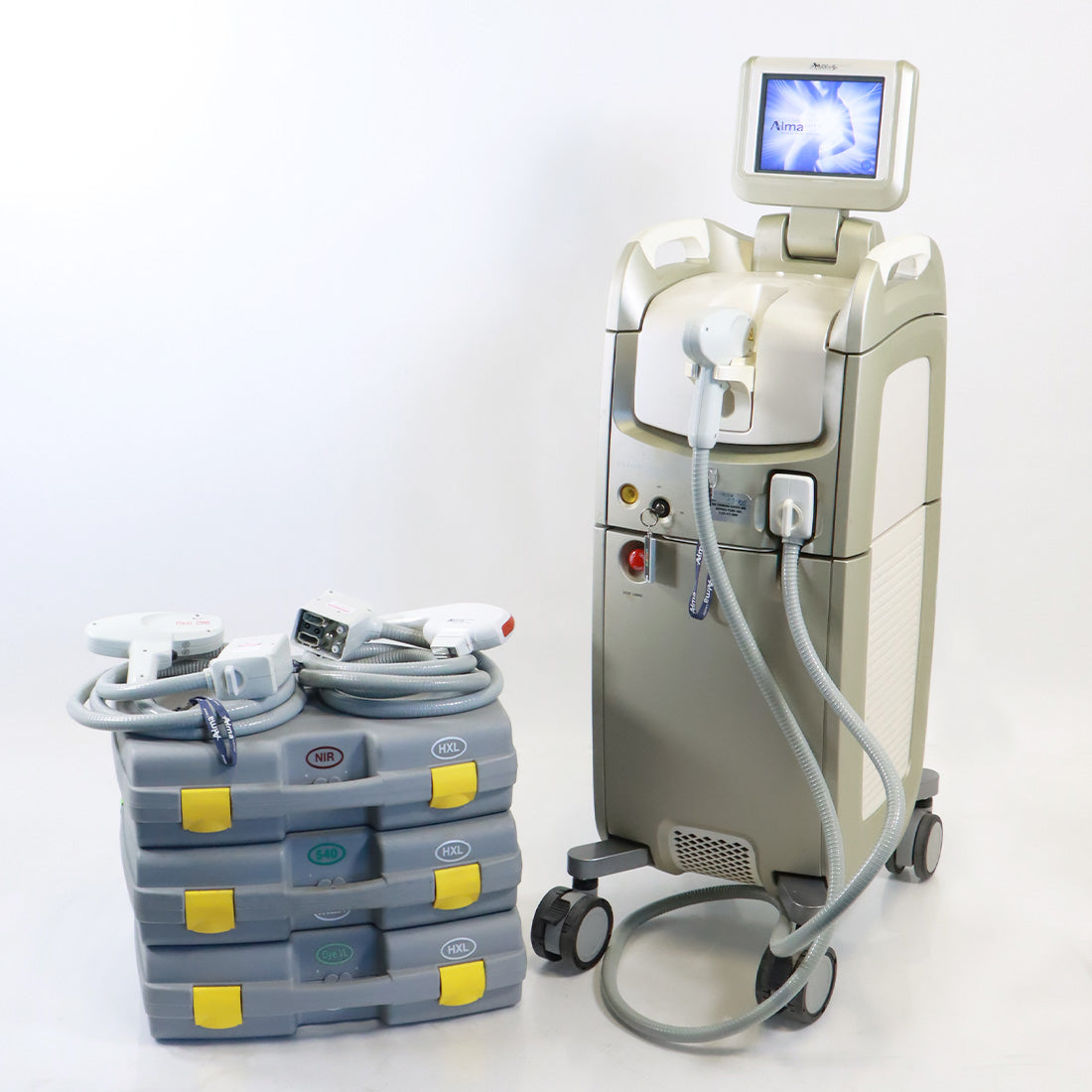 2014 Alma Harmony XL Laser LP Pixel ST Dye-SVL VL/PL HP Tattoo Removal Pigments