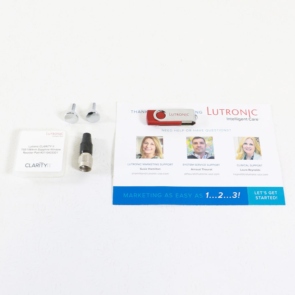 2023 Lutronic Clarity II 2 755/1064nm Dual Wavelength Laser Hair Removal System