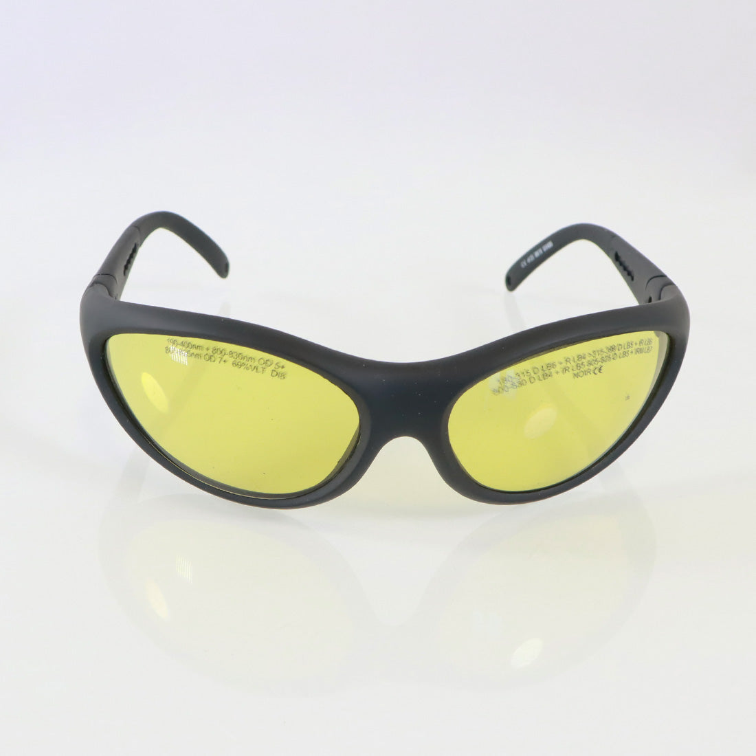 Sperian MedEdge Black Laser Eyewear Operator Safety Green Tint Glasses