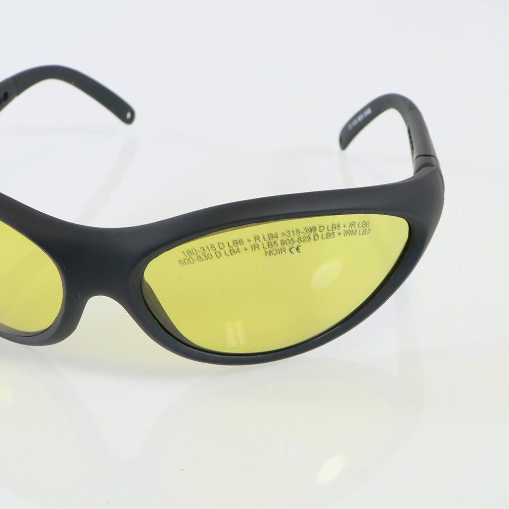Sperian MedEdge Black Laser Eyewear Operator Safety Green Tint Glasses