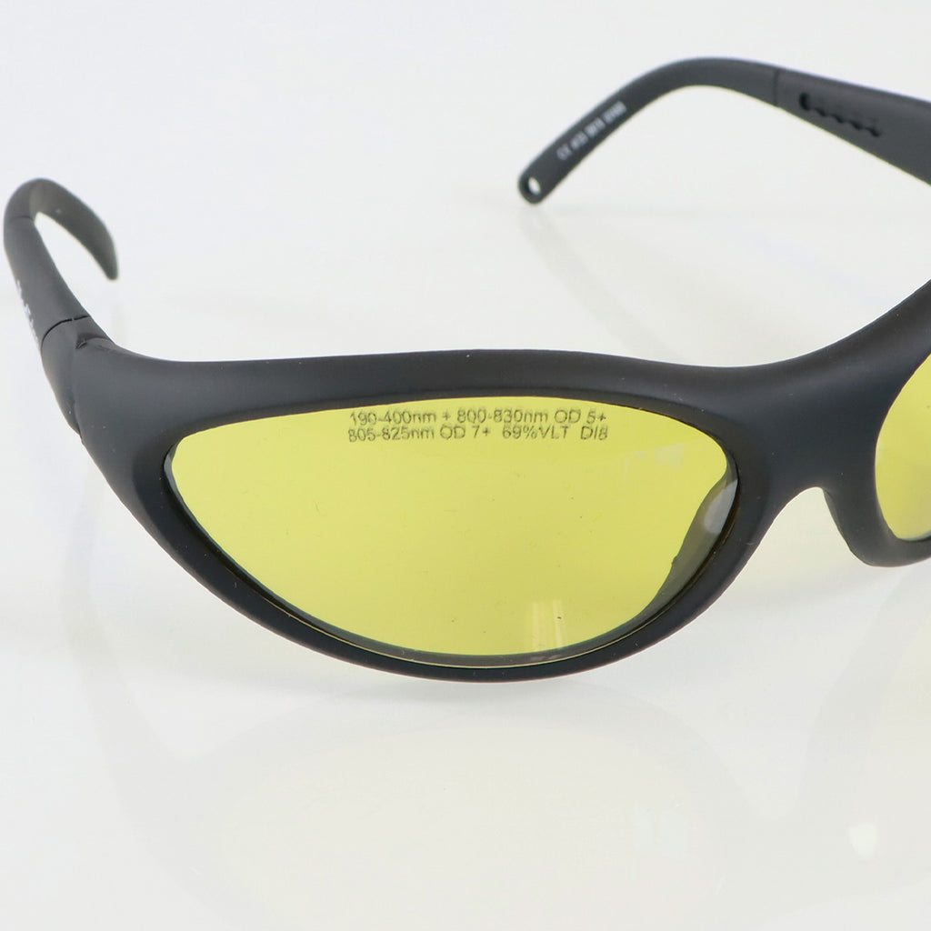 Sperian MedEdge Black Laser Eyewear Operator Safety Green Tint Glasses