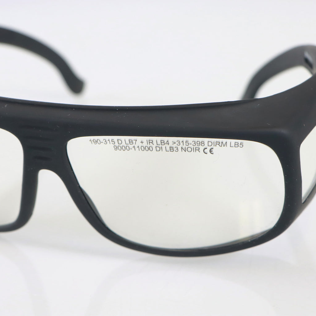 Noir Alma Laser Safety Glasses Clear Lens Protective Eyewear 11000nm