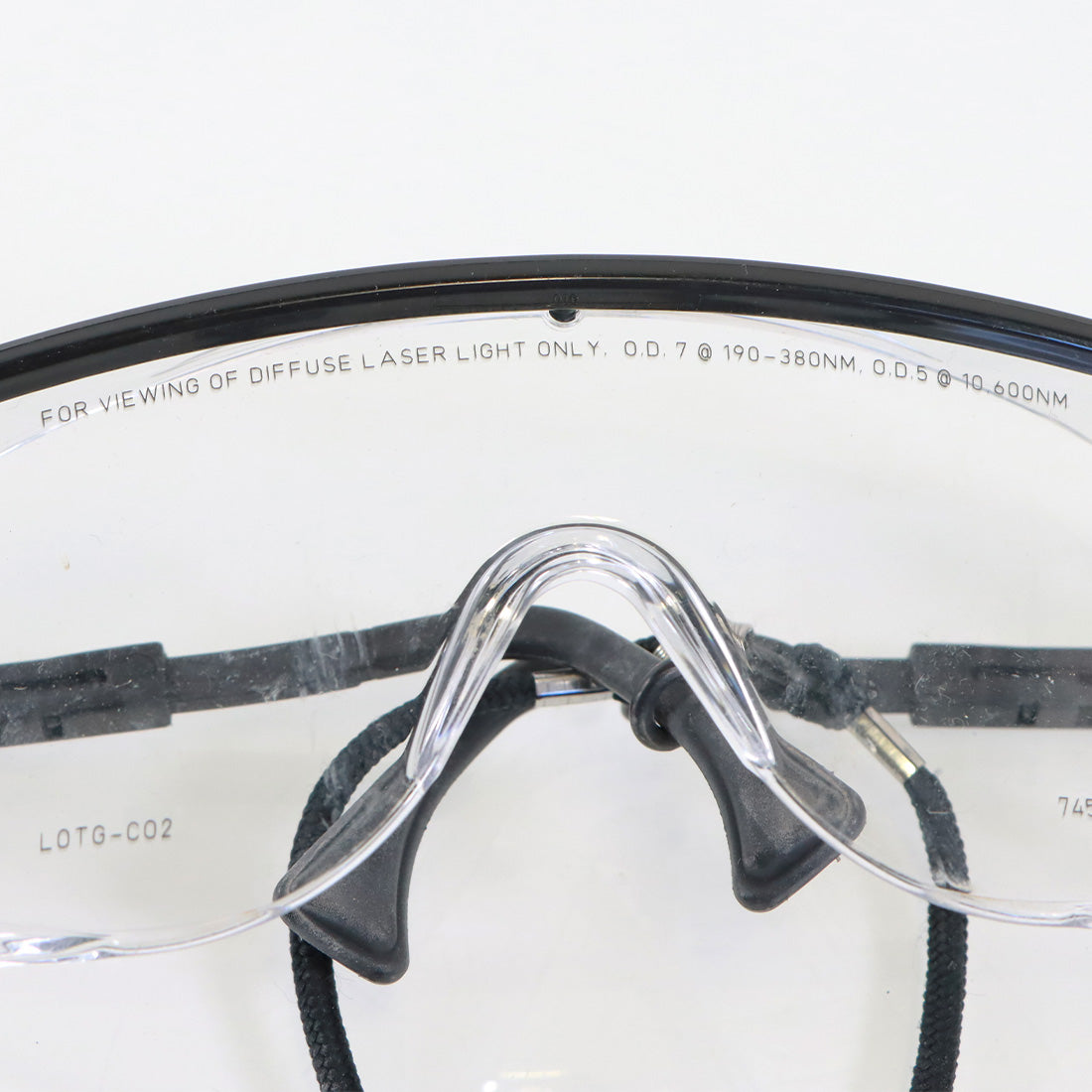 Operator Safety Glasses Eyewear Goggles Clear Lens Uvex Black Frame