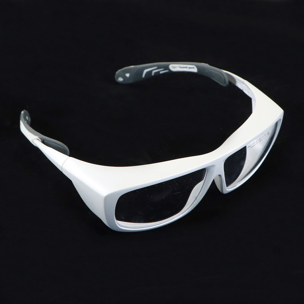 Univet CO2 Laser Operator Eyewear 10600 nm Safety Glasses White Frame Clear Lens