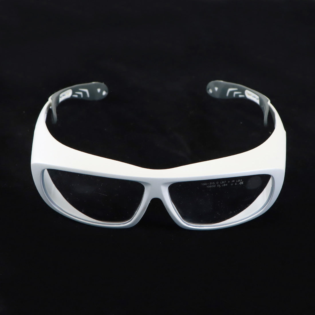 Univet CO2 Laser Operator Eyewear 10600 nm Safety Glasses White Frame Clear Lens