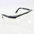 Operator Safety Glasses Eyewear Goggles Uvex Black Frame Clear Lens