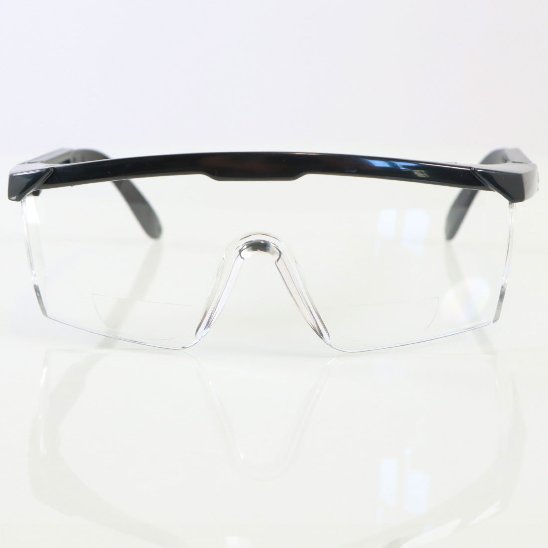 Operator Safety Glasses Eyewear Goggles Uvex Black Frame Clear Lens
