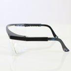 Operator Safety Glasses Eyewear Goggles Uvex Black Frame Clear Lens