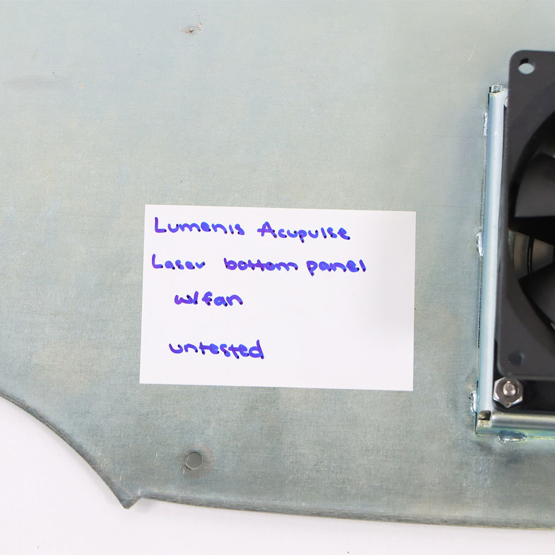 Lumenis Acupulse Laser Bottom Panel W/Fan AS-IS