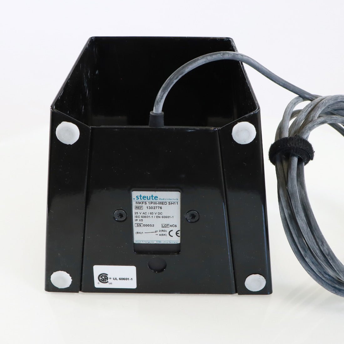 Steute Foot Pedal Foot Switch MKFS 1PW-MED SH11 1302776 3 Pin