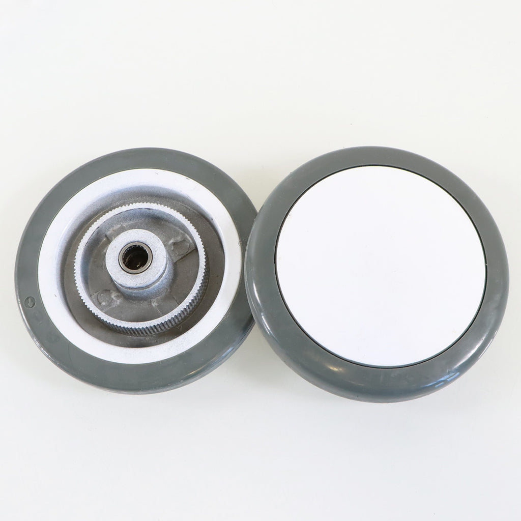 Lumenis IPL Quantum Laser System Back Caster Wheel Caps Assembly 2x Parts As-Is