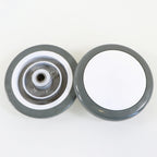 Lumenis IPL Quantum Laser System Back Caster Wheel Caps Assembly 2x Parts As-Is