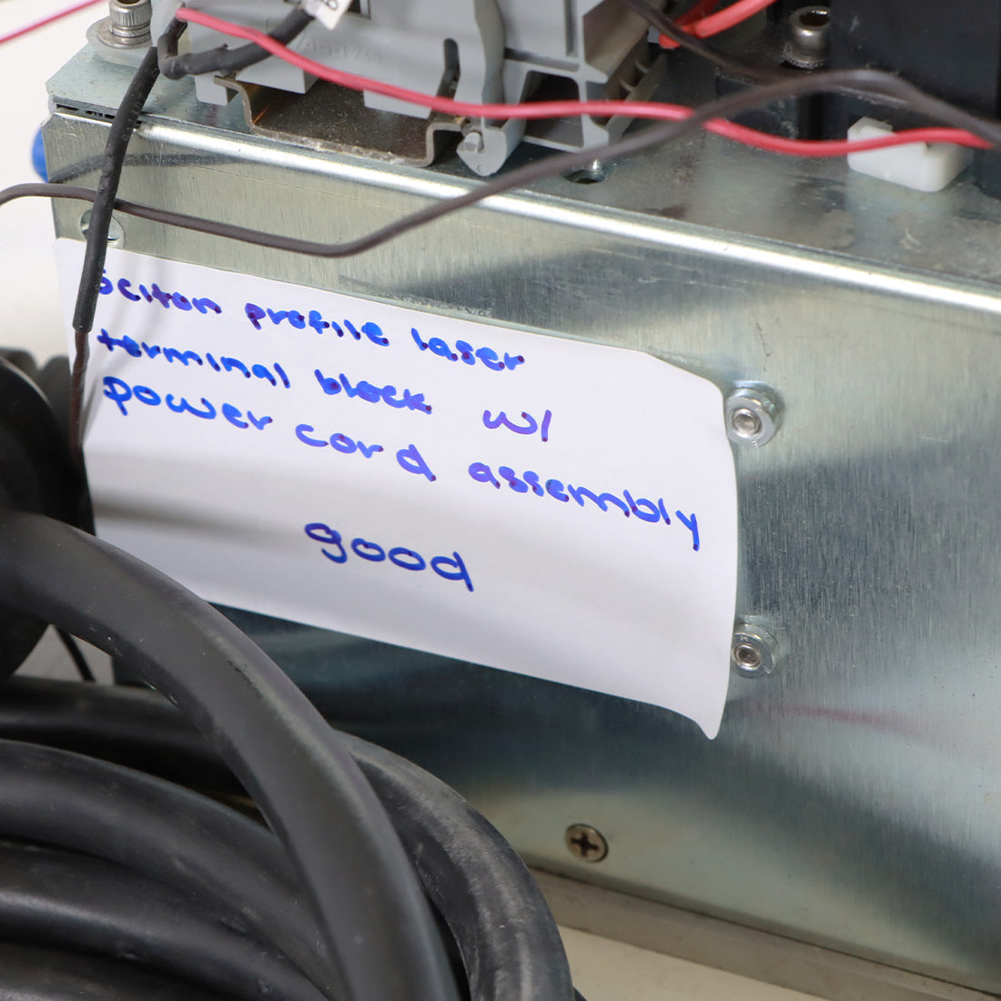 Sciton Profile Laser Terminal Block W/ Power Cord Assembly