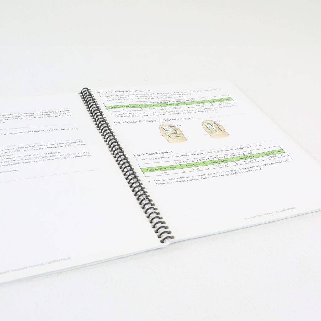 Aerolase LightPod Neo Treatment Protocols Guide Booklet Manual