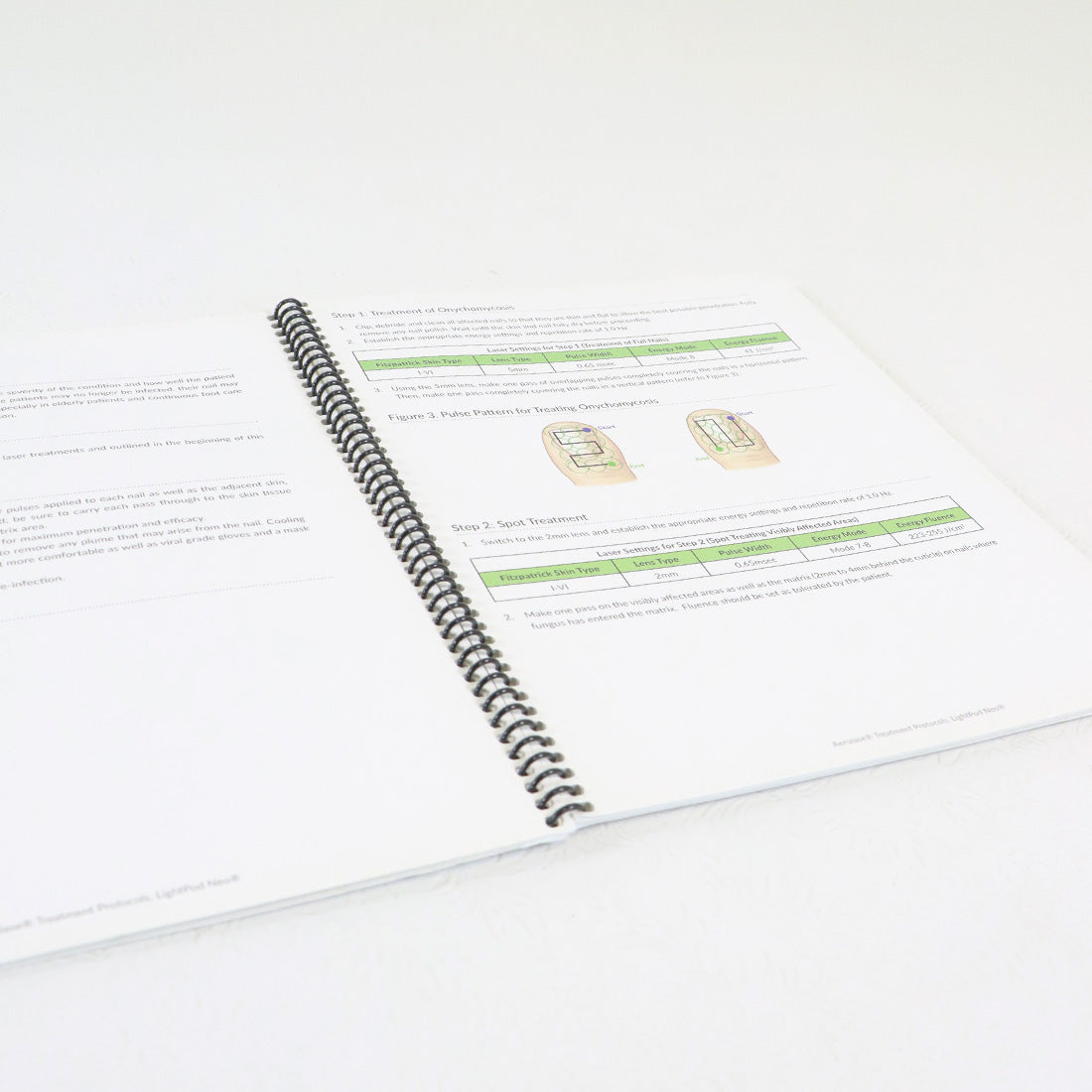Aerolase LightPod Neo Treatment Protocols Guide Booklet Manual