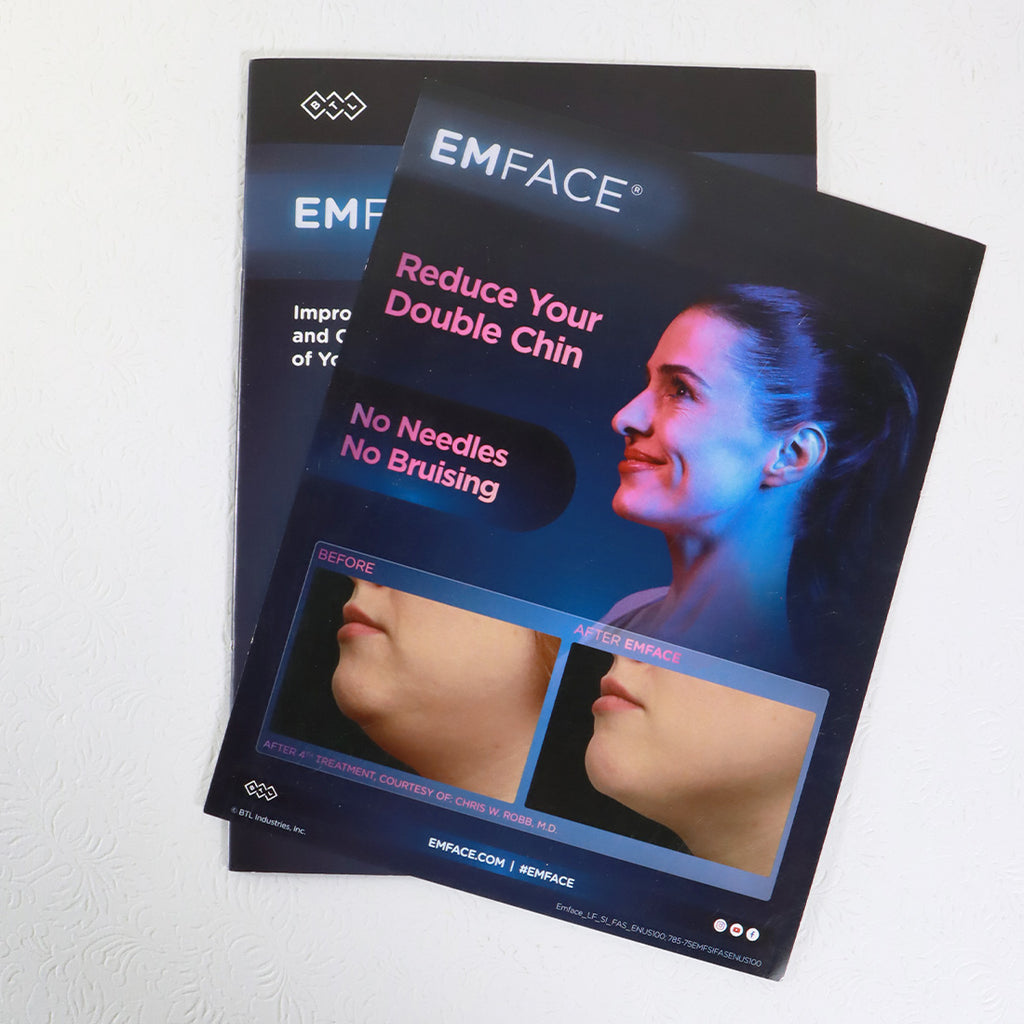 BTL Aesthetics EMFace Marketing Poster Photo Manual Guide ENU5100