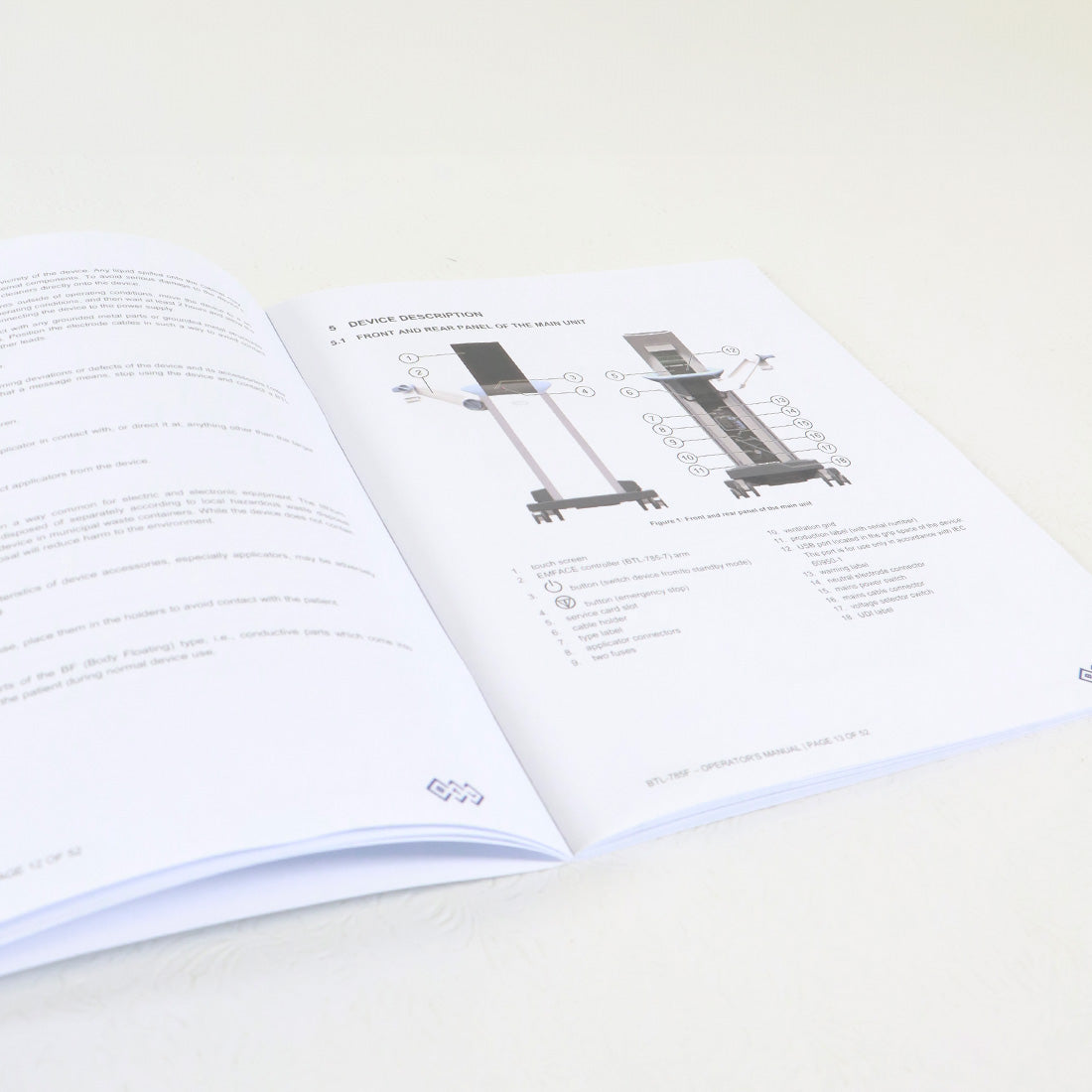 BTL Aesthetics BTL-785F EmFace Technology System Operator Manual