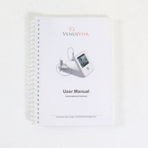 2016 VenusConcept Venus Viva Laser User Manual Operator Guide DCVIROW7NIA