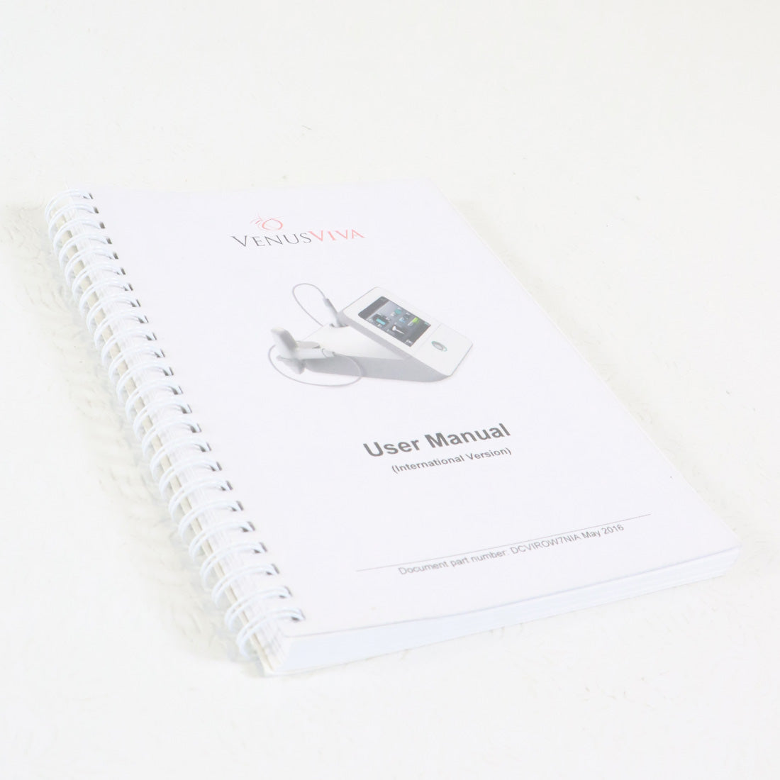 2016 VenusConcept Venus Viva Laser User Manual Operator Guide DCVIROW7NIA