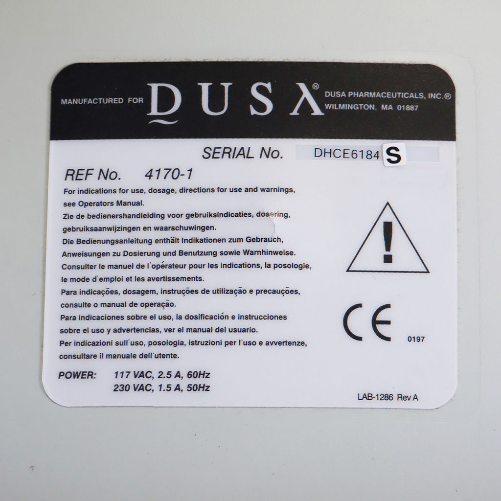 Dusa Blu-U 4170-1 Photodynamic Light Skin Treatment Therapy Phototherapy