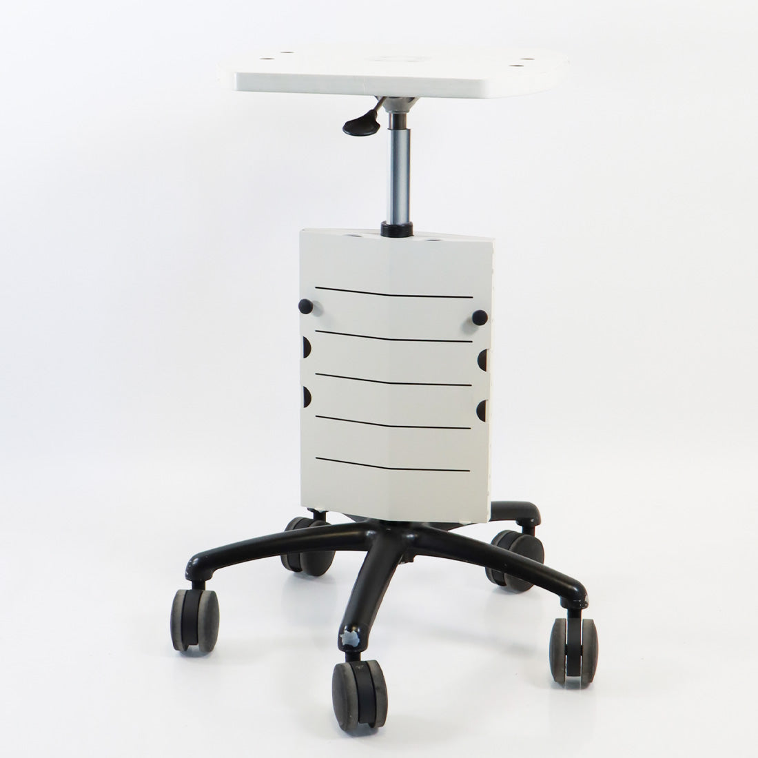 Omnilux Heavy Duty Adjustable Mobile Rolling Medical System Cart