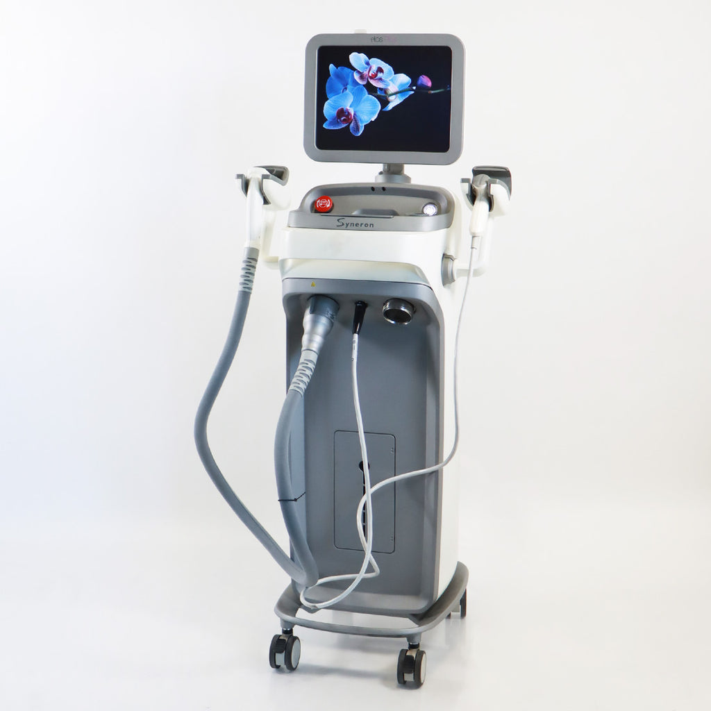 2014 Syneron Candela Elos Plus Laser RF Skin Tightening Hair Removal 2 Handpieces