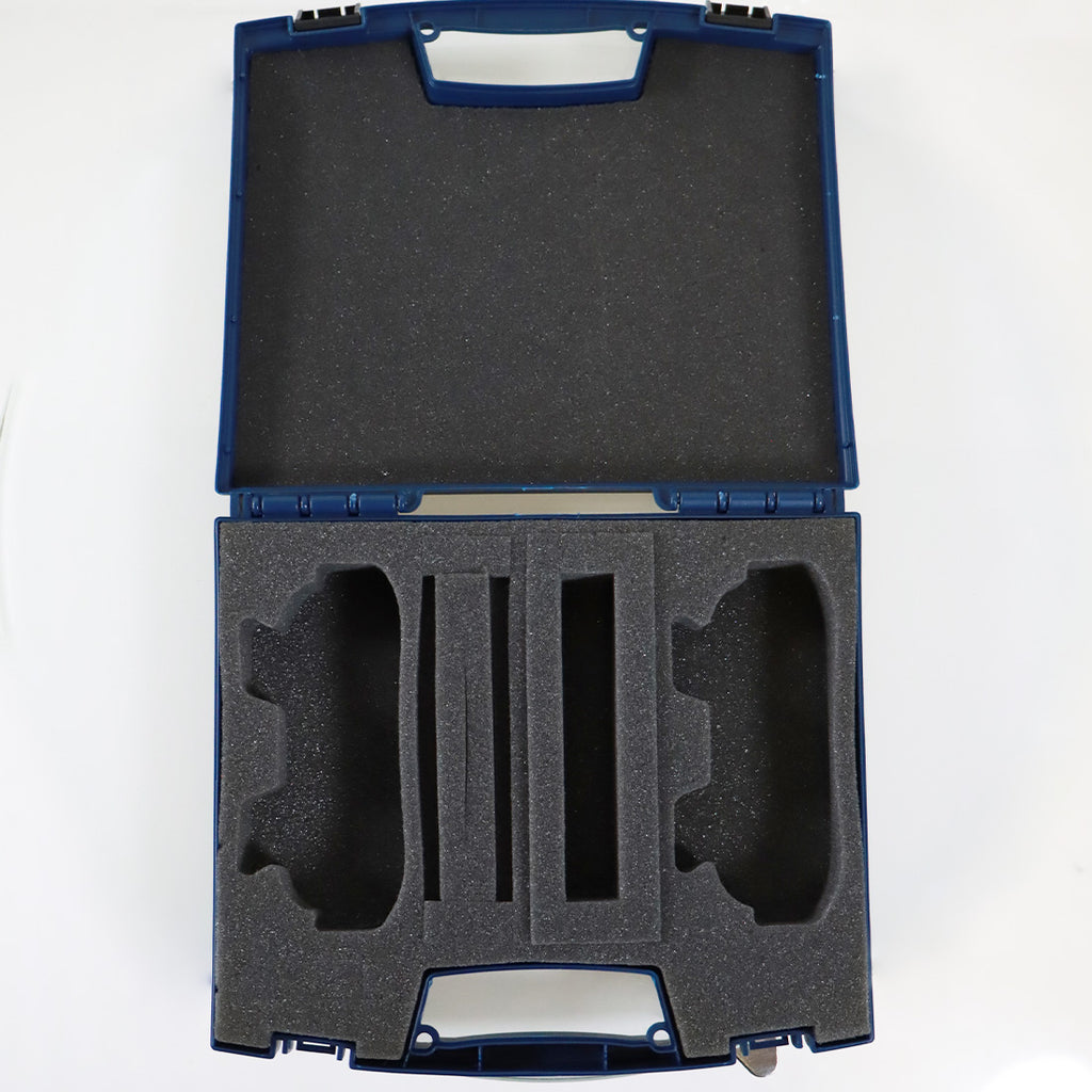 Aerolase Hard Shell Foam Lined Protective Carrying Case Blue