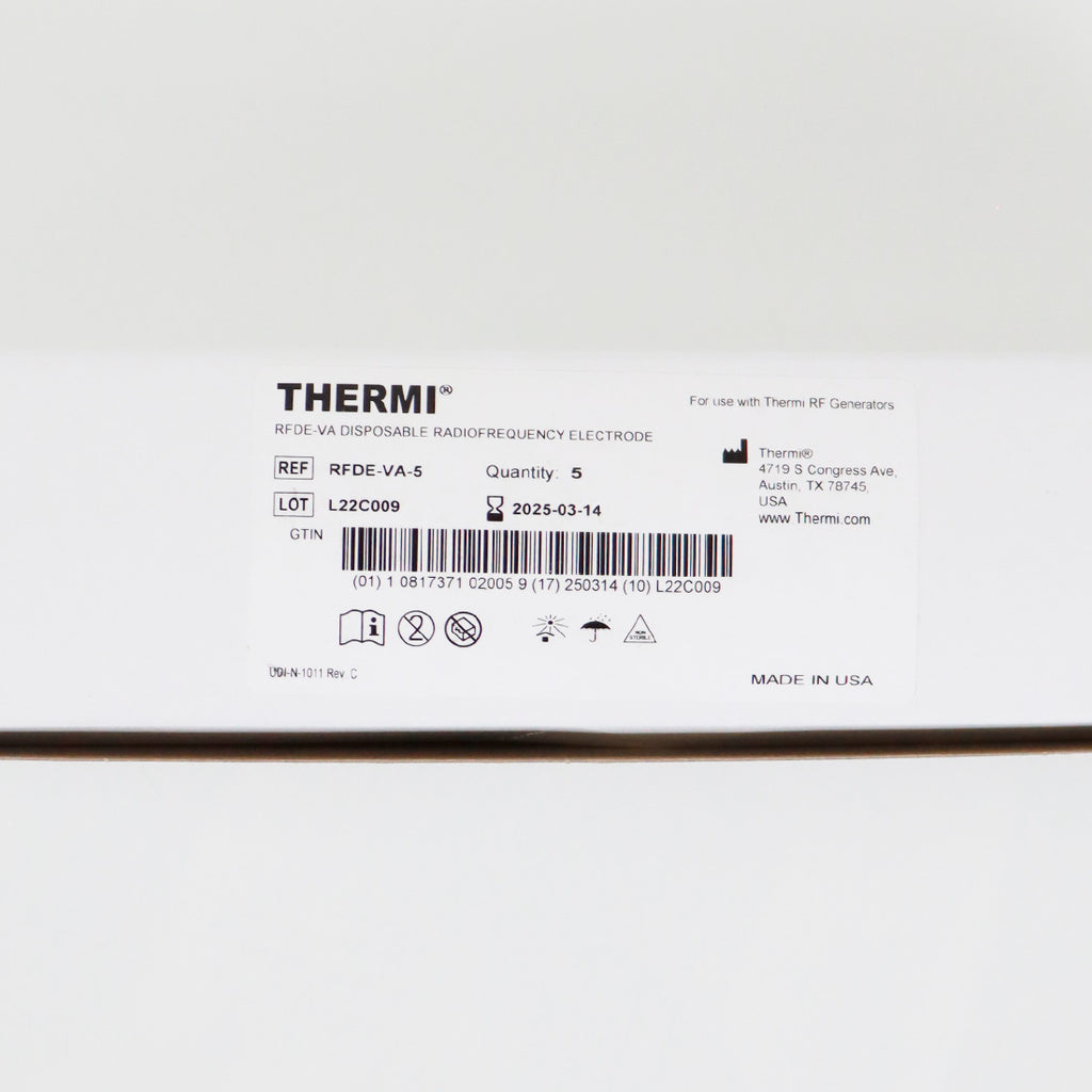 ThermiRF RFDE-VA-5 Training Disposable RF Electrodes Probe 5pk EXP2022
