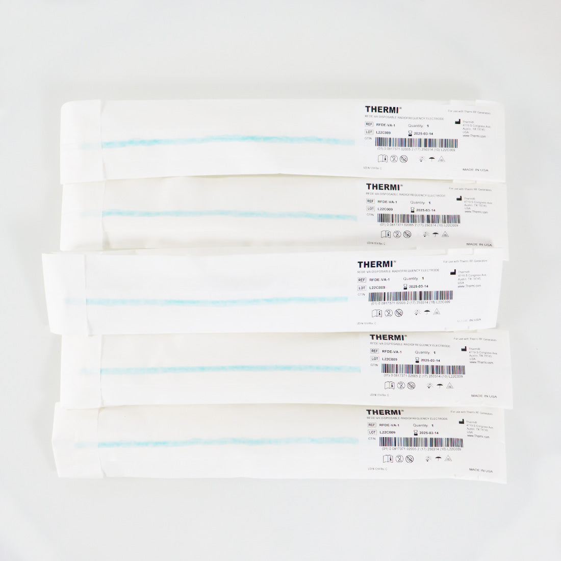 ThermiRF RFDE-VA-5 Training Disposable RF Electrodes Probe 5pk EXP2022