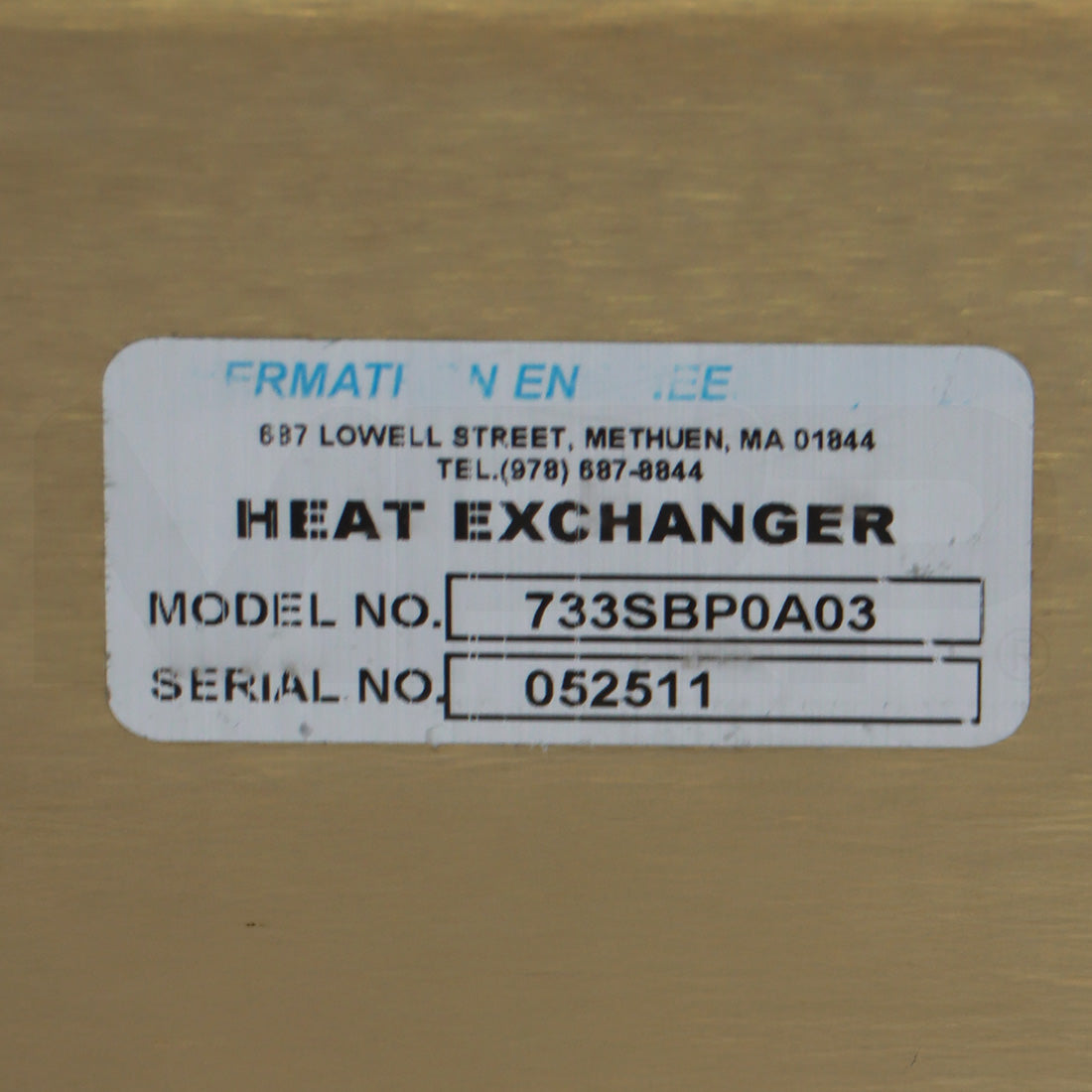 Quanta Discovery Pico Heat Exchanger Radiator Module Parts As-Is